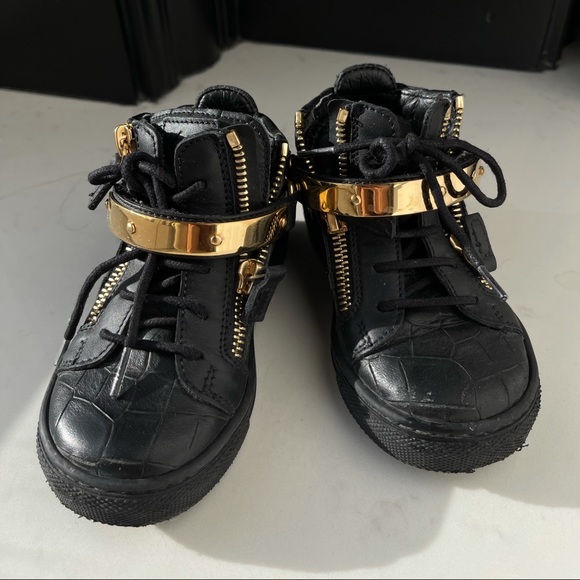 ♠️KIDS Giuseppe Junior Kriss Jr python-effect sneakers♠️ - Picture 5 of 10